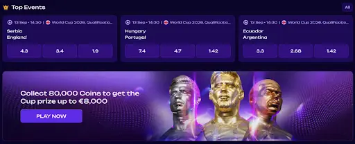 sportwetten übersicht mit top events, quoten und exklusiver bonusaktion