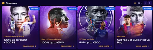 Bonusbereich Mit Casino Und Sportaktionen bonusübersicht mit sport- und casinoaktionen, willkommensboni, gratiswetten und VIP-angeboten